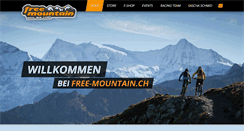 Desktop Screenshot of free-mountain.ch